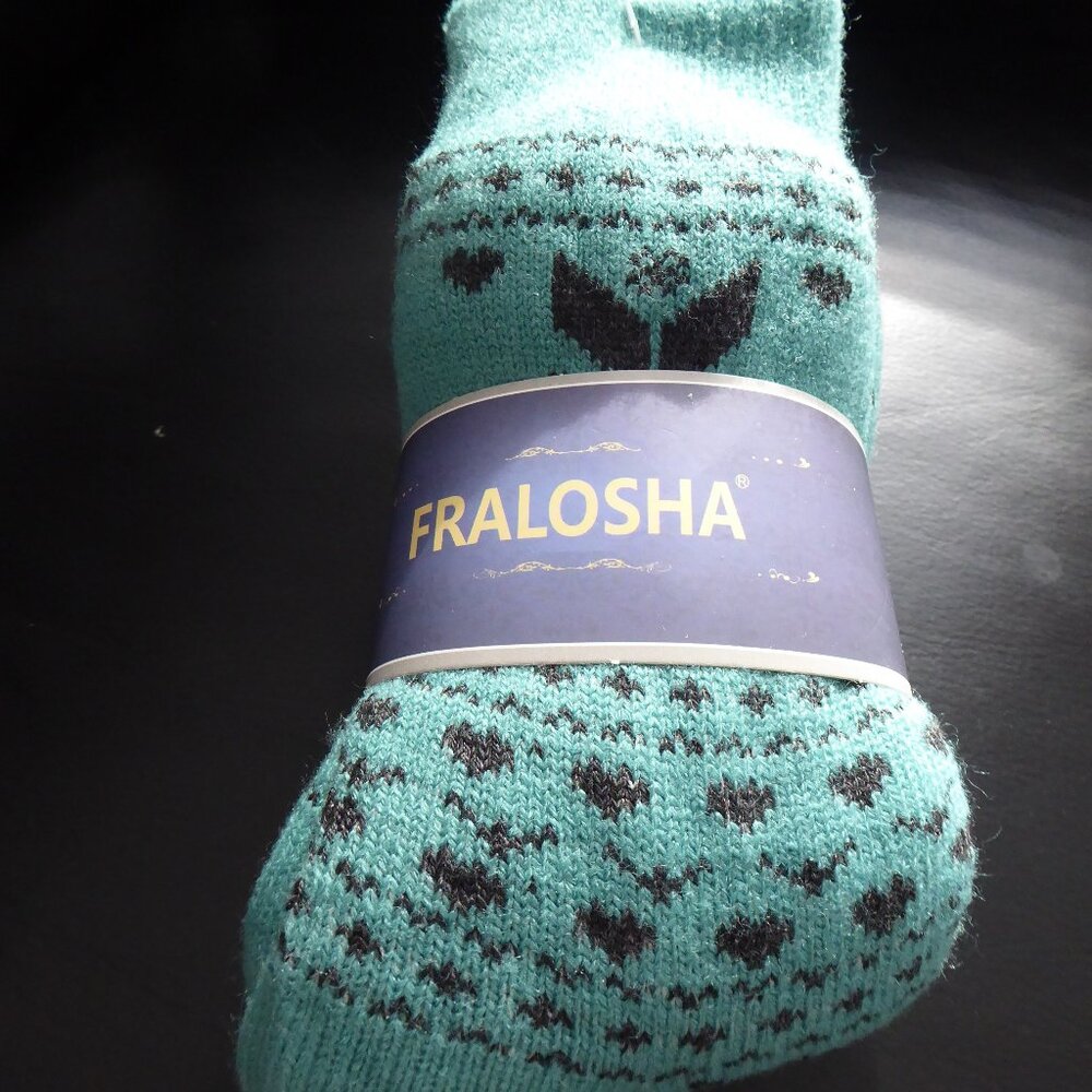FRALOSHA Non-Skid Gripper Slipper Socks